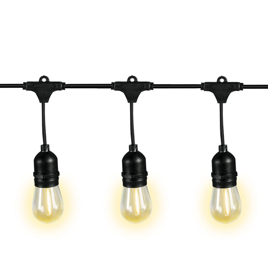Big Bedding Australia Lamp 10M Festoon String Lights Xmas Wedding Party Waterproof Garden Outdoor