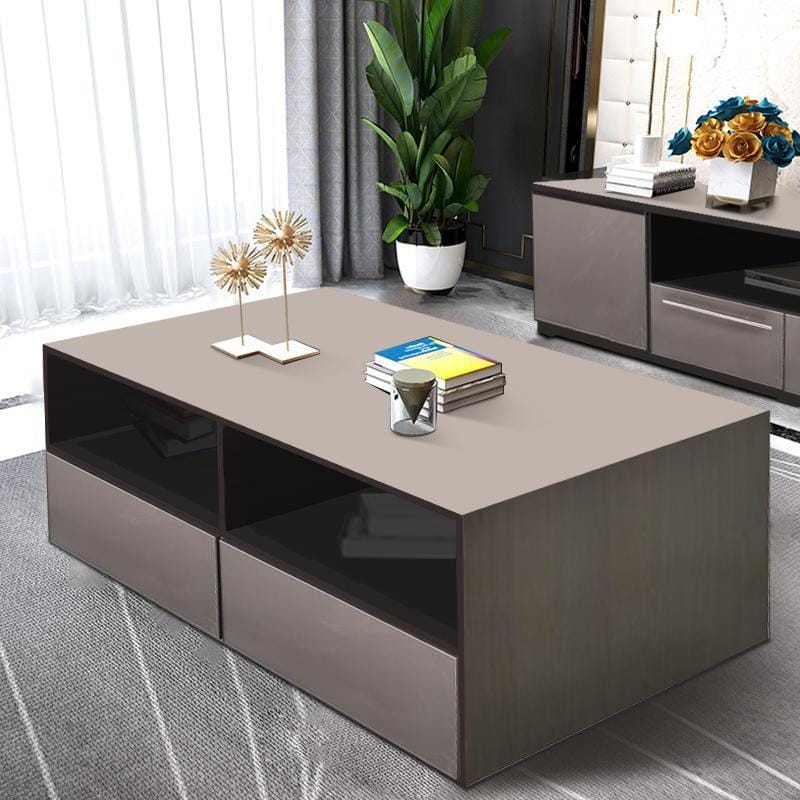 Big Bedding Australia TV Unit 2 Pieces Modern Coffee Table & TV Unit Set