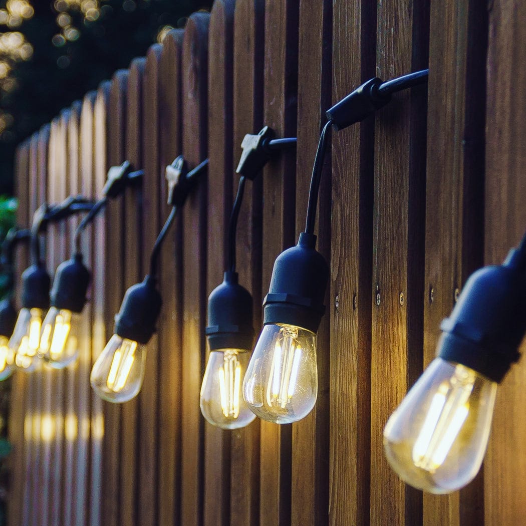 Big Bedding Australia Lamp 20M Festoon String Lights Xmas Wedding Party Waterproof Garden Outdoor