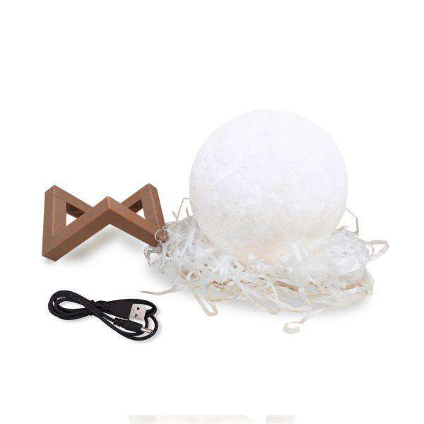 Big Bedding Australia Lamp 3D MAGICAL MOON LAMP USB LED NIGHT LIGHT MOONLIGHT TOUCH SENSOR 18CM DIAMETER