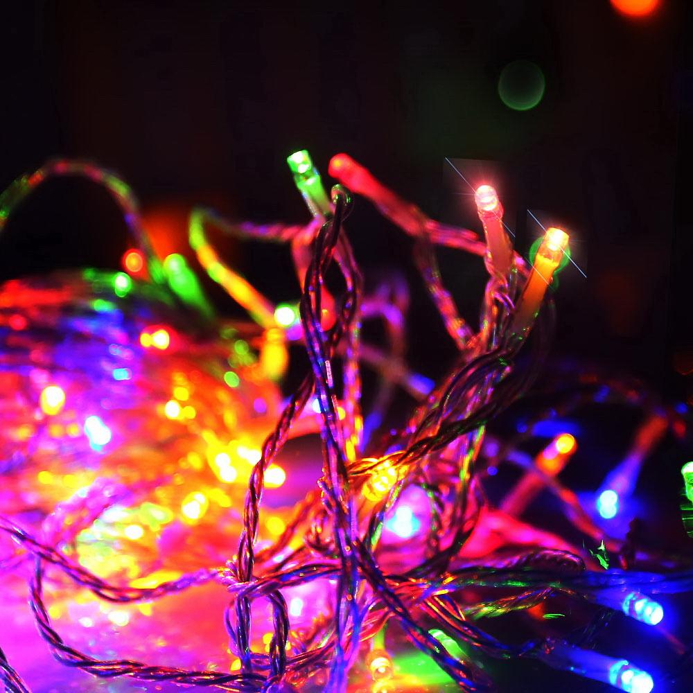Big Bedding Australia Lamp 50M Christmas String Lights 500LED Multi Colour