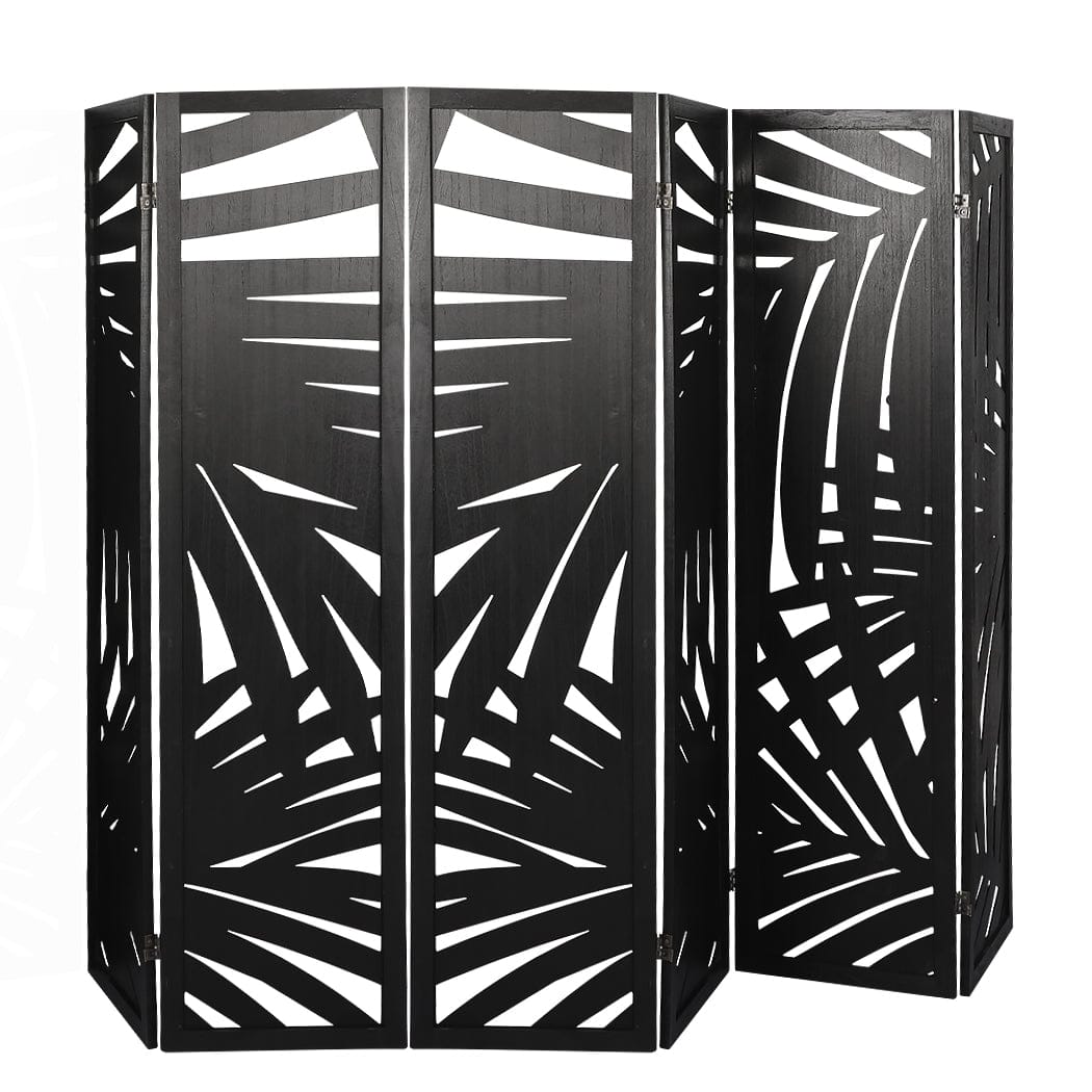 Big Bedding Australia Room Divider 6 Panel Room Divider Folding Screen Partition Multi Sizes Wood Blcak