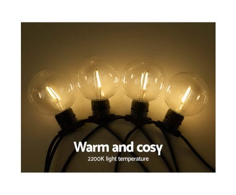 Big Bedding Australia Lamp 77m LED Festoon Lights Sting Lighting Kits Wedding Outdoor Party