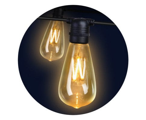 Big Bedding Australia Lamp 80PCS LED Festoon String Lights Wedding Christmas Outdoor