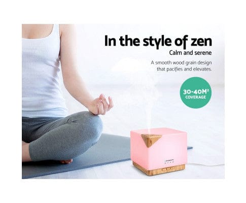 Big Bedding Australia Diffuser Aroma Diffuser Air Humidifier Night Light 600ml