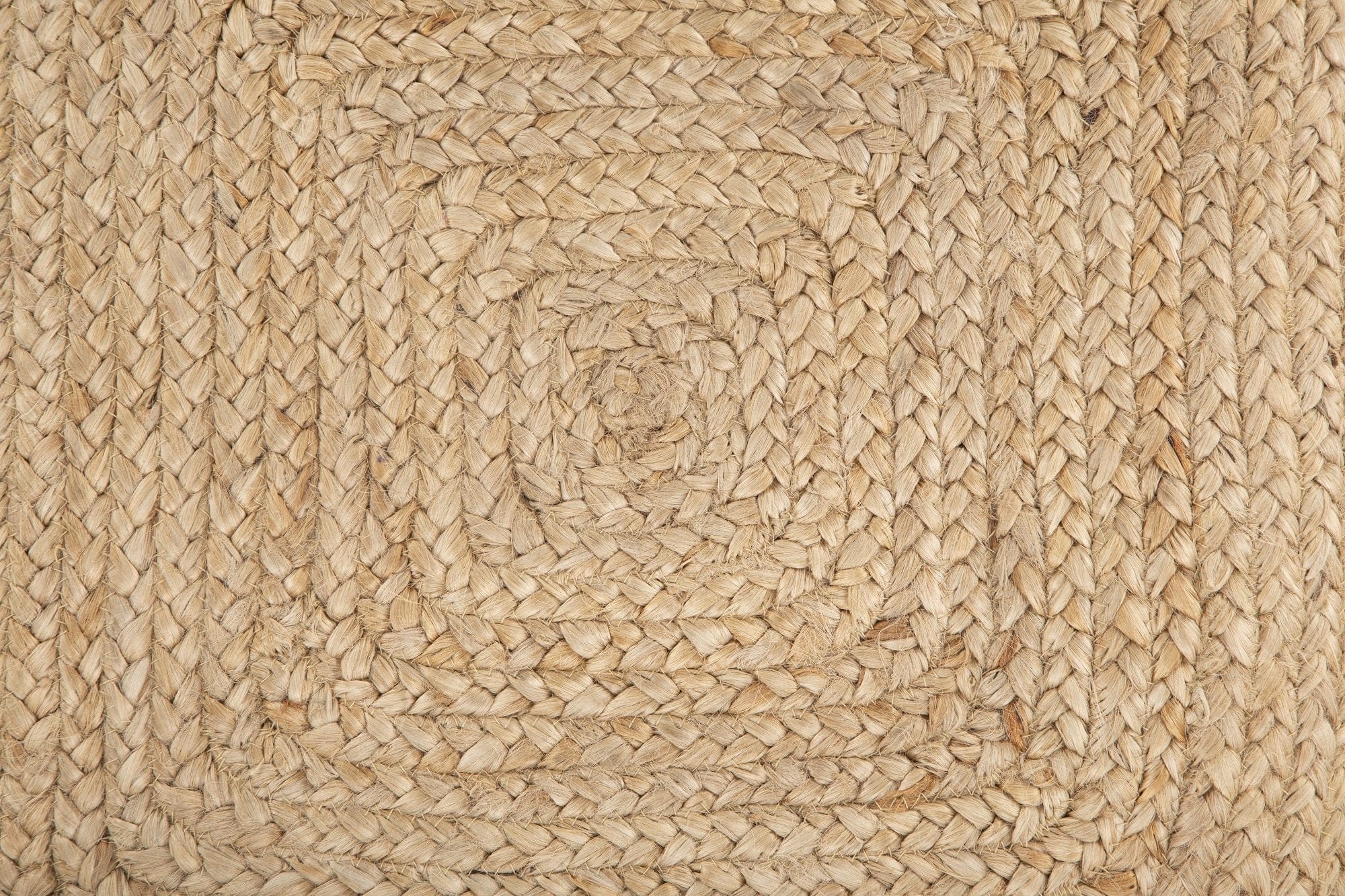 Big Bedding Australia Pouf Ava Jute Pouf NATURAL