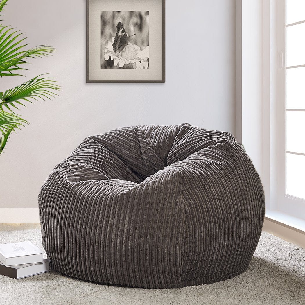 Big Bedding Australia Accent Chair Bean Bag Beanbag Large Indoor Lazy Chairs Couch Lounger Kids Adults Sofa Cover
