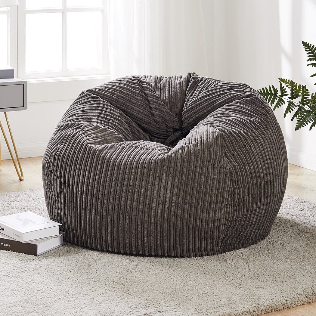 Big Bedding Australia Accent Chair Bean Bag Beanbag Large Indoor Lazy Chairs Couch Lounger Kids Adults Sofa Cover
