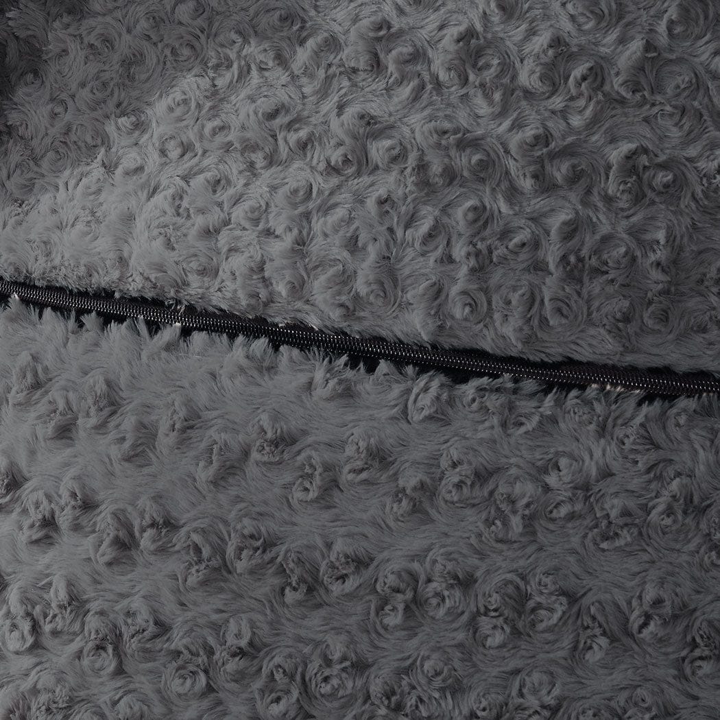 Big Bedding Australia Accent Chair Bean Bag Refill Chairs Couch Extra Large Lounger Indoor Lazy Sofa Grey