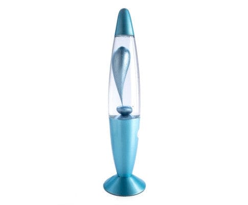 Big Bedding Australia Lamp Blue Metallic Magma Motion Lamp