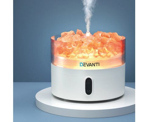 Big Bedding Australia Diffuser Diffuser Aromatherapy Essential Oils Air Humidifier LED Crystal