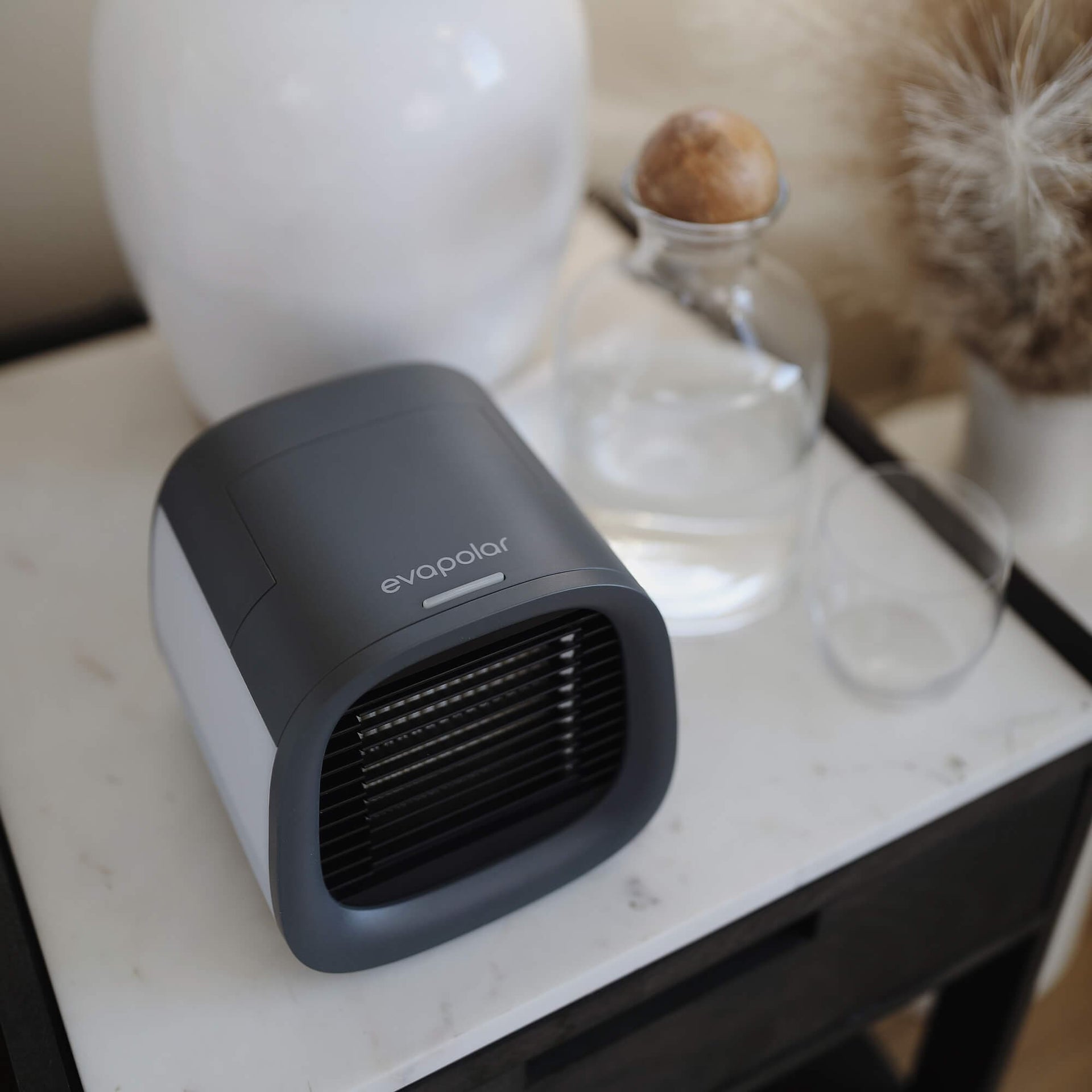 Big Bedding Australia Air Conditioner evaCHILL Personal Evaporative Air Cooler and Humidifier, Urban Gray