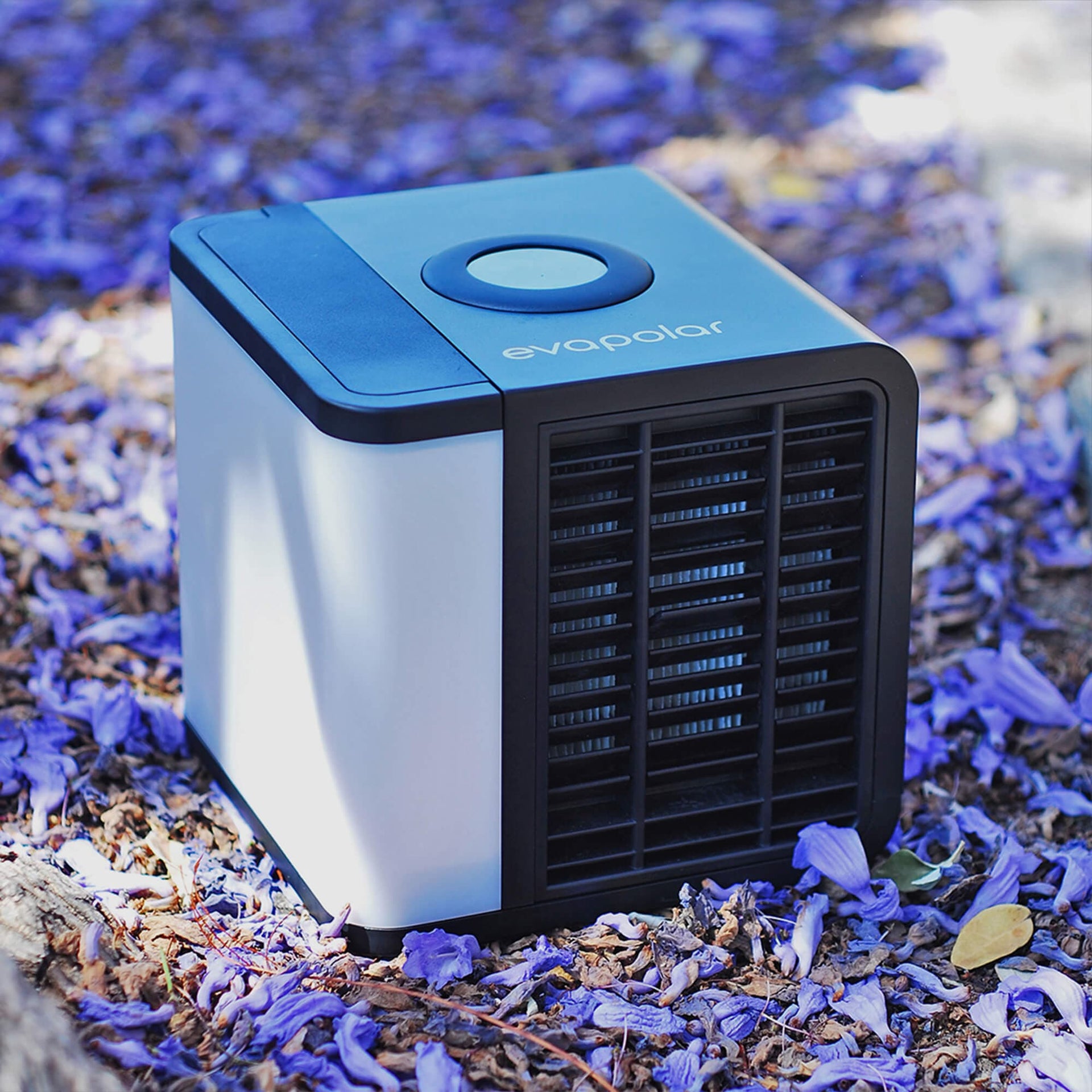 Big Bedding Australia Air Conditioner evaLIGHT Plus Personal Portable Air Cooler and Humidifier, Black