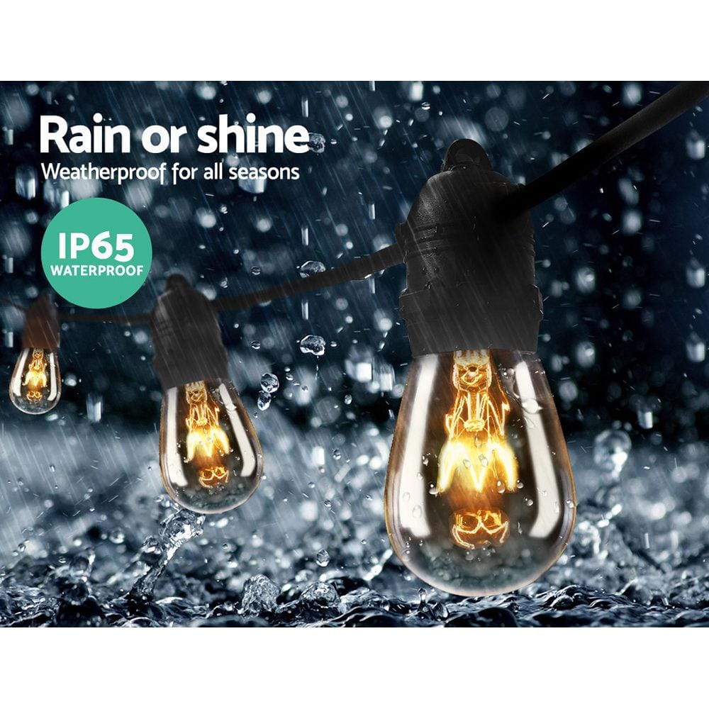 Big Bedding Australia Lamp Festoon String Lights Christmas Bulbs Party Wedding Garden Party 20m