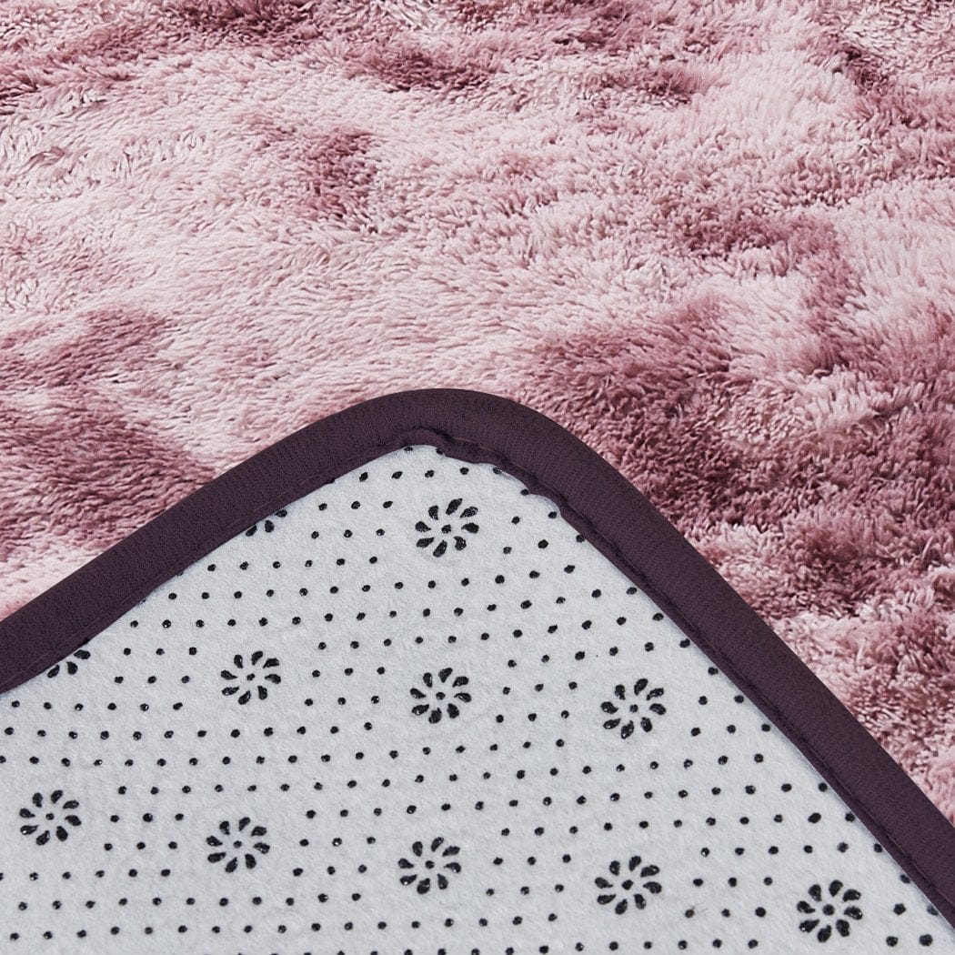 Big Bedding Australia Rugs Floor Rug Shaggy Rugs Soft Large Carpet Area Tie-dyed Noon TO Dust 200x300cm