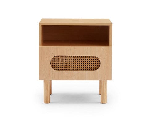 Big Bedding Australia Bedside Table Kailua Rattan Bedside Table in Maple