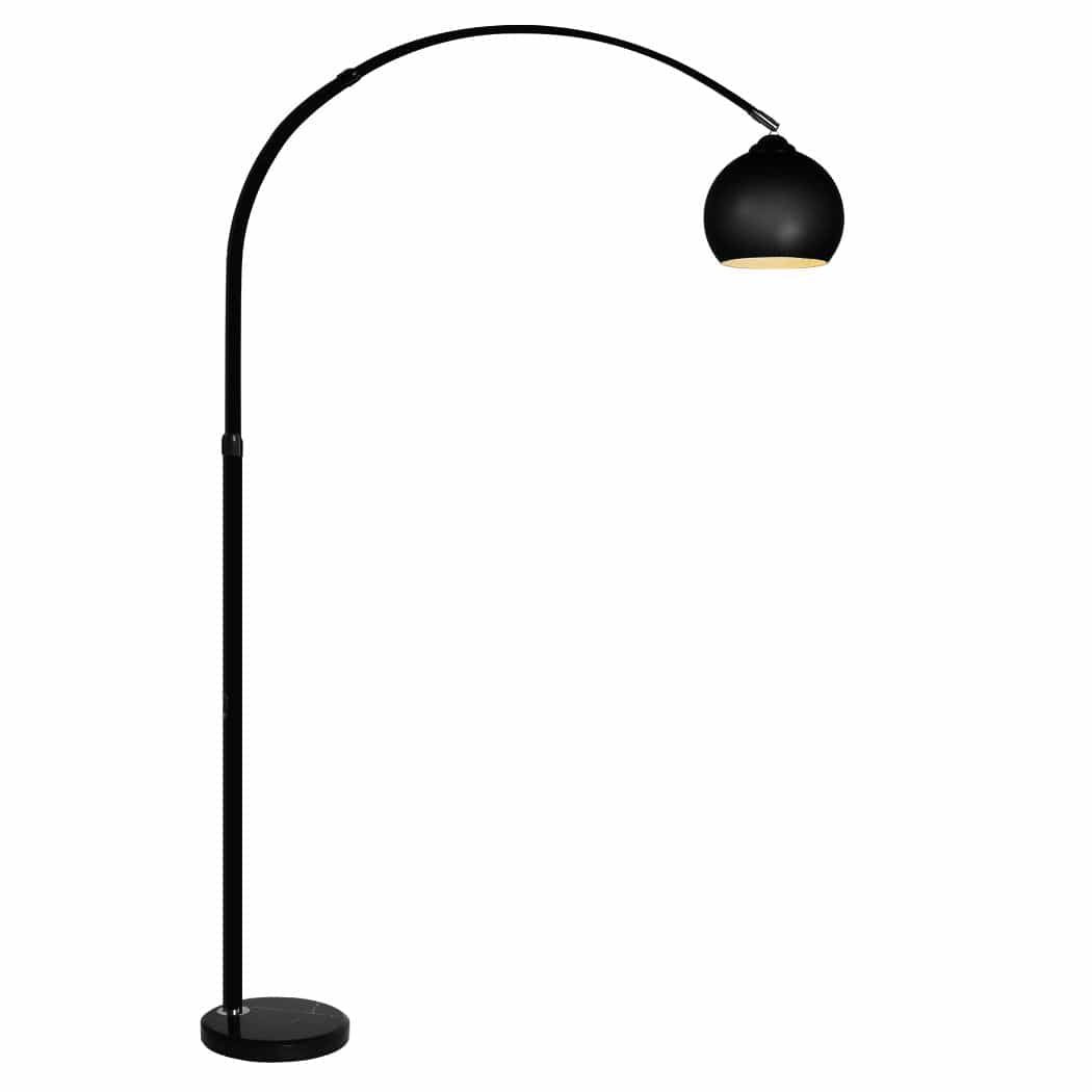 Big Bedding Australia Lamp Modern LED Floor Lamp Stand Reading Light Height Adjustable Indoor Marble Base