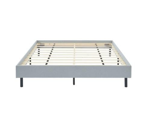 Big Bedding Australia Base Modern Minimalist Stone Grey Bed Base Frame
