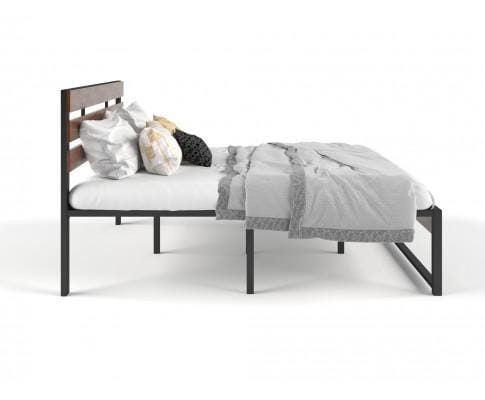 Big Bedding Australia Bedframe Ora Wooden and Metal Bed Frame