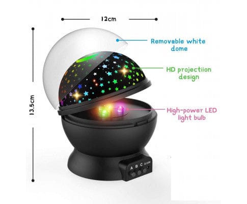 Big Bedding Australia Lamp Rotating Star Sky Night Lamp for Kids
