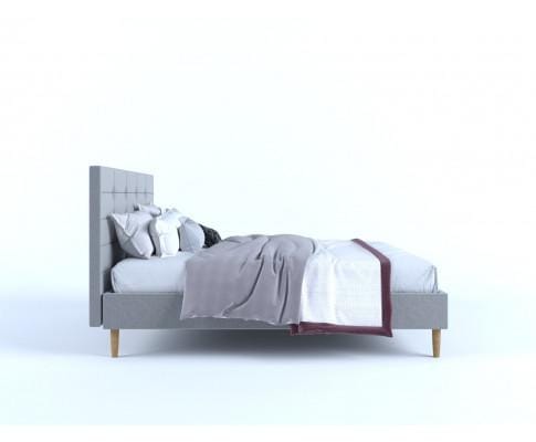 Big Bedding Australia Bedframe Stelz Fabric Frame - Grey
