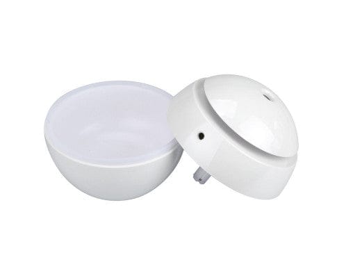 Big Bedding Australia Diffuser Ultrasonic USB Diffuser with 10 Aroma Oils Humidifier LED Light 130ml - White