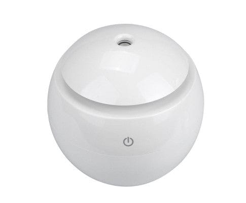 Big Bedding Australia Diffuser Ultrasonic USB Diffuser with 10 Aroma Oils Humidifier LED Light 130ml - White