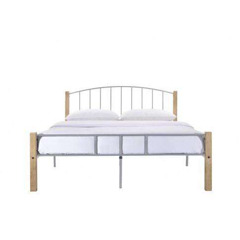 Big Bedding Australia Bedframe Urban Solid Wood Metal Post Bed frame