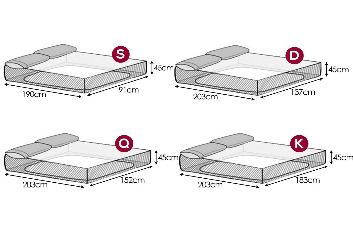 450 GSM Fleecy Electric Blanket Heated Warm Winter Fitted Double Size Dreamz