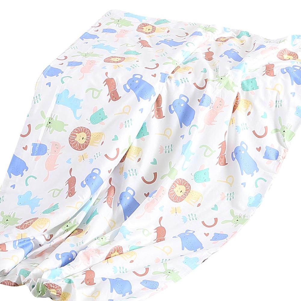 142x105cm Kids Cotton Weighted Blanket Lap Pad Cartoon Print Cover Pink Dreamz