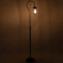 Industrial Floor Lamp with Adjustable Cage Shade in Bronze Finish Palermo