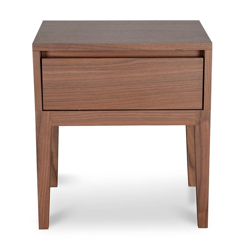 Calibre Furniture Bedside Table Bedside  Classic Table - Walnut