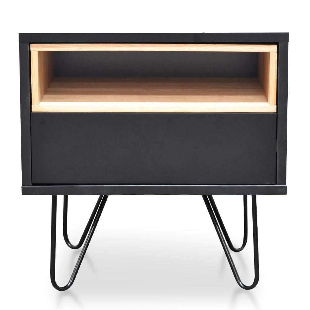 Calibre Furniture Bedside Table Bedside Table - Black