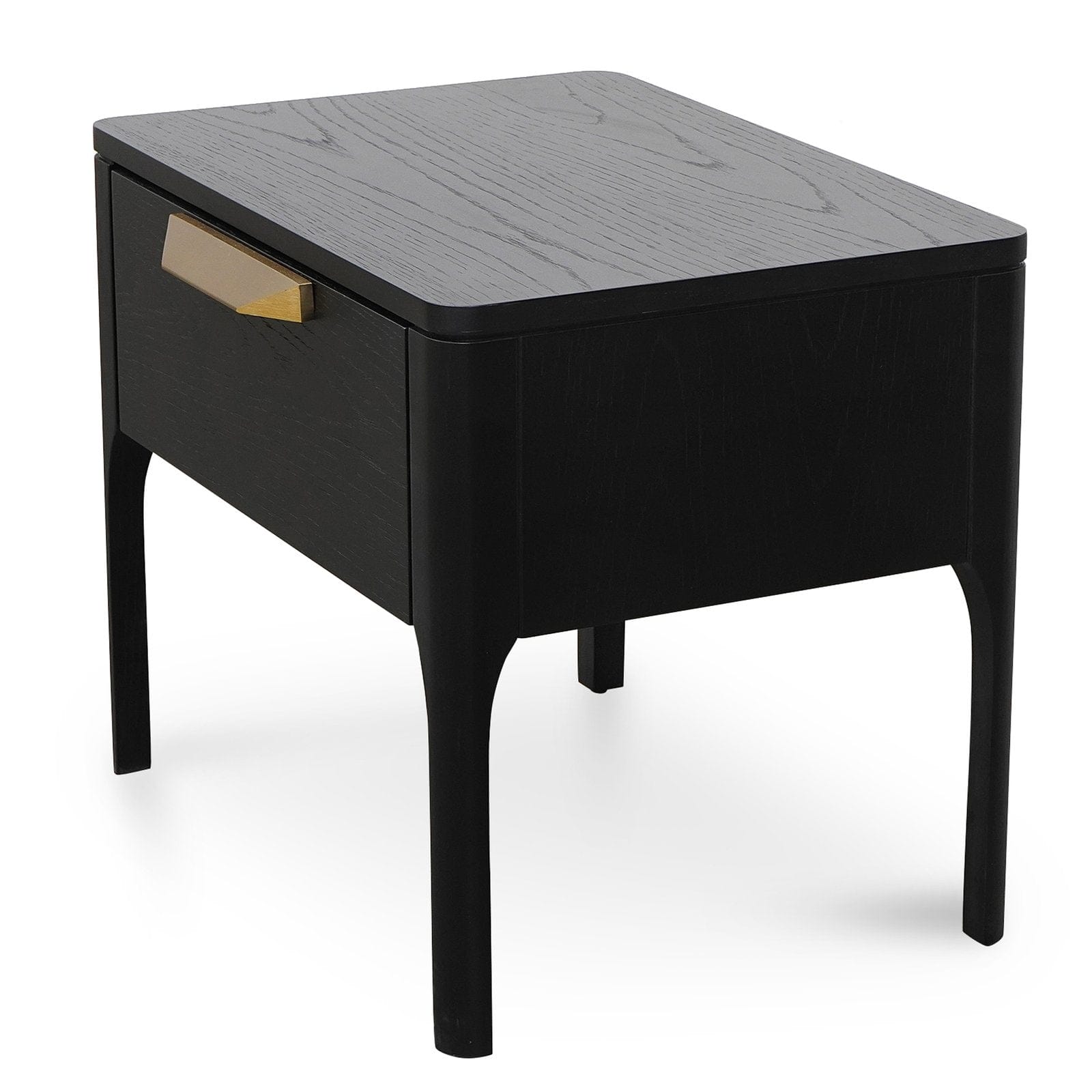 Calibre Furniture Bedside Table Bedside Table - Black Veneer
