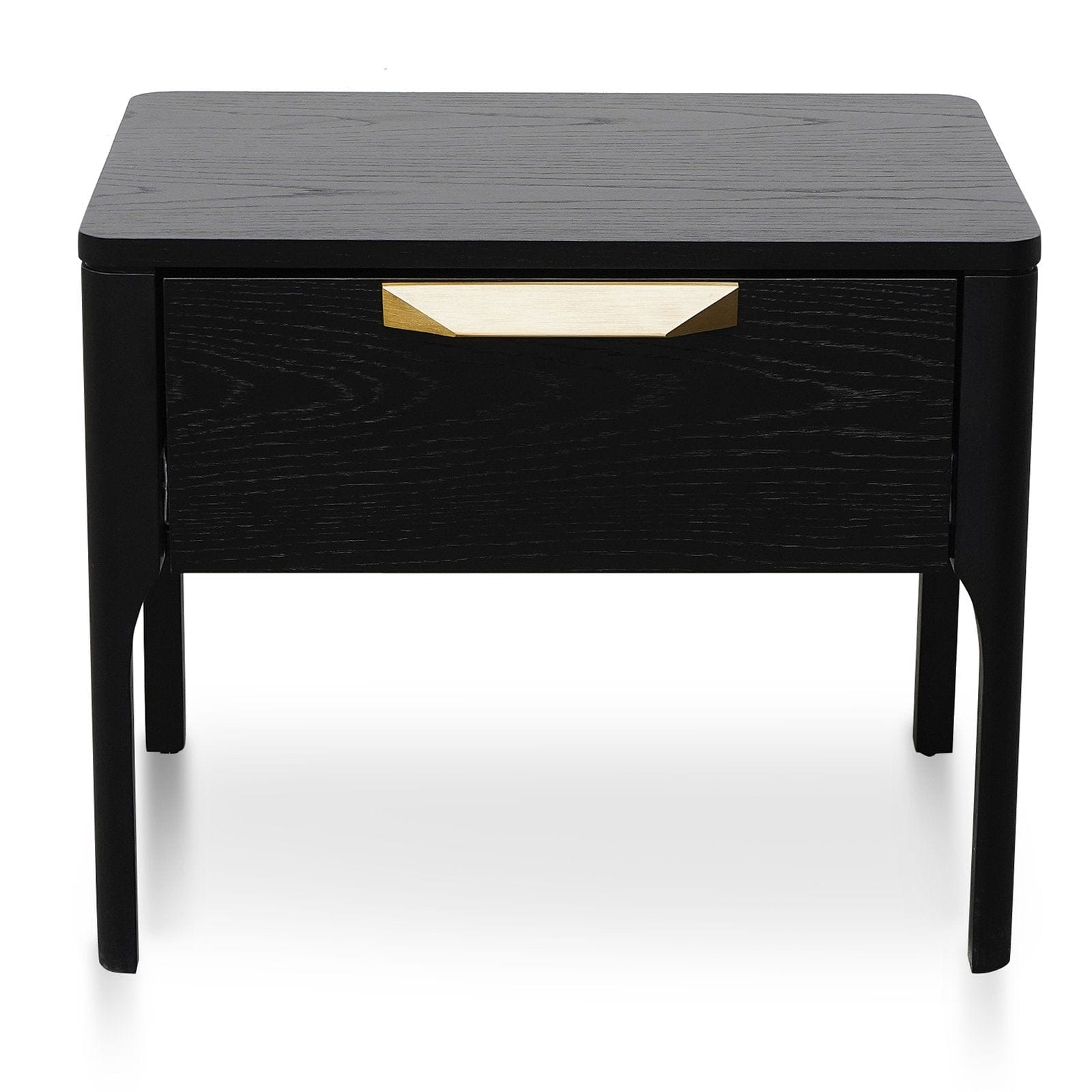 Calibre Furniture Bedside Table Bedside Table - Black Veneer