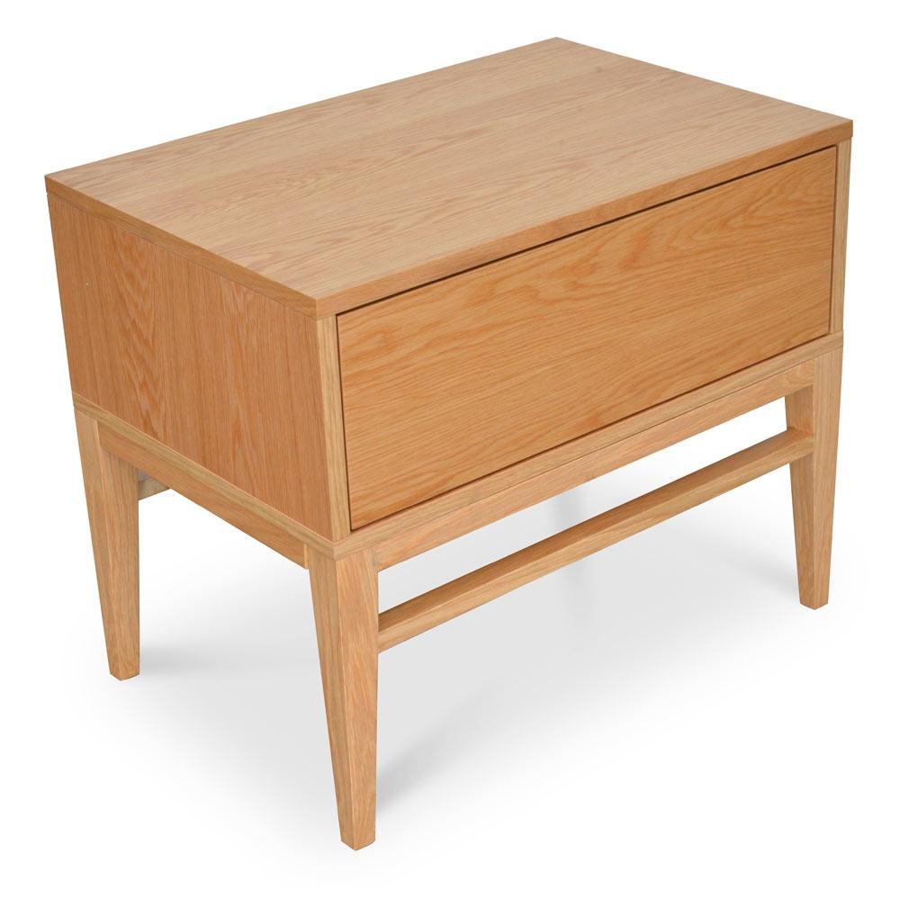 Calibre Furniture Bedside Table Bedside Table - Natural Oak