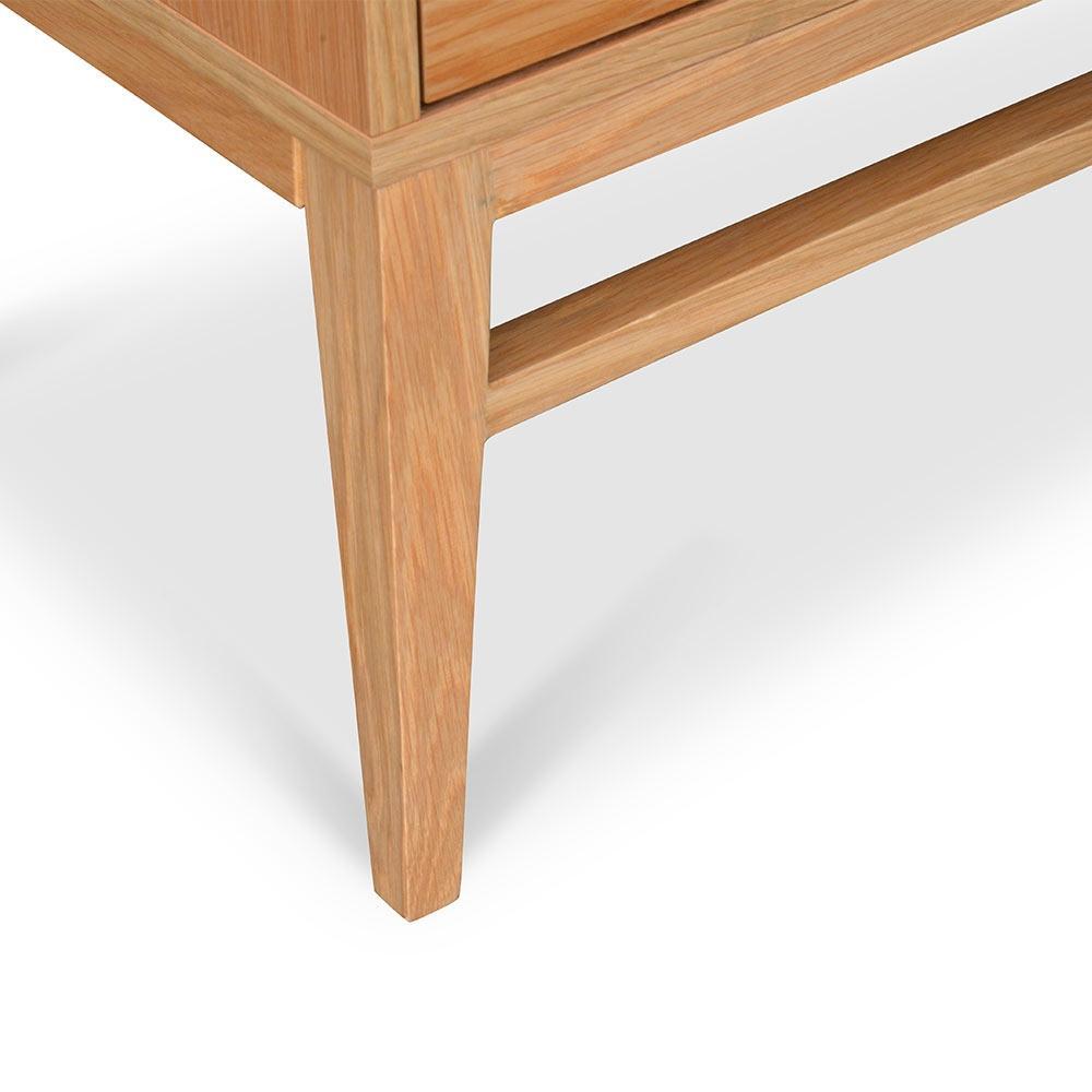 Calibre Furniture Bedside Table Bedside Table - Natural Oak