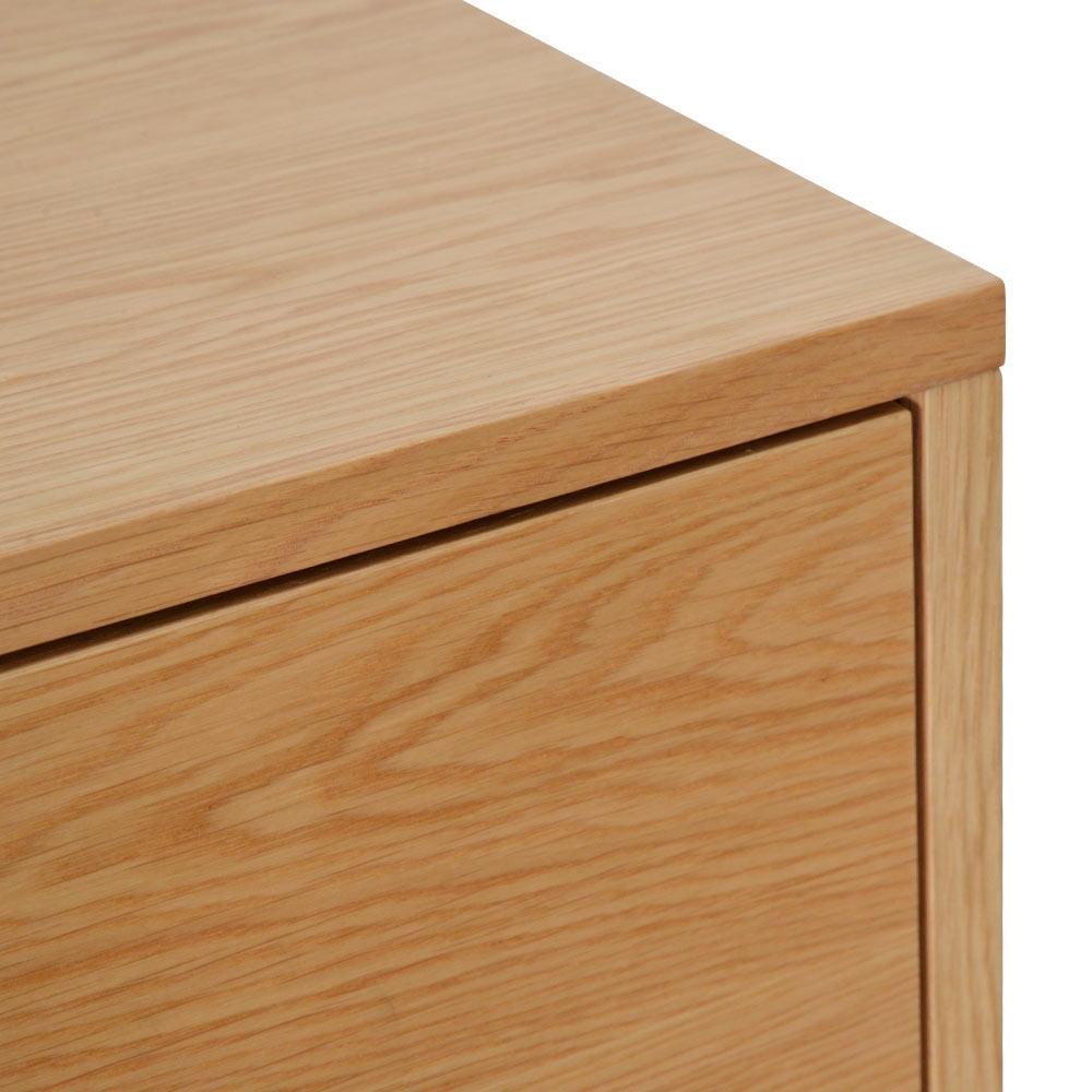 Calibre Furniture Bedside Table Bedside Table - Natural Oak