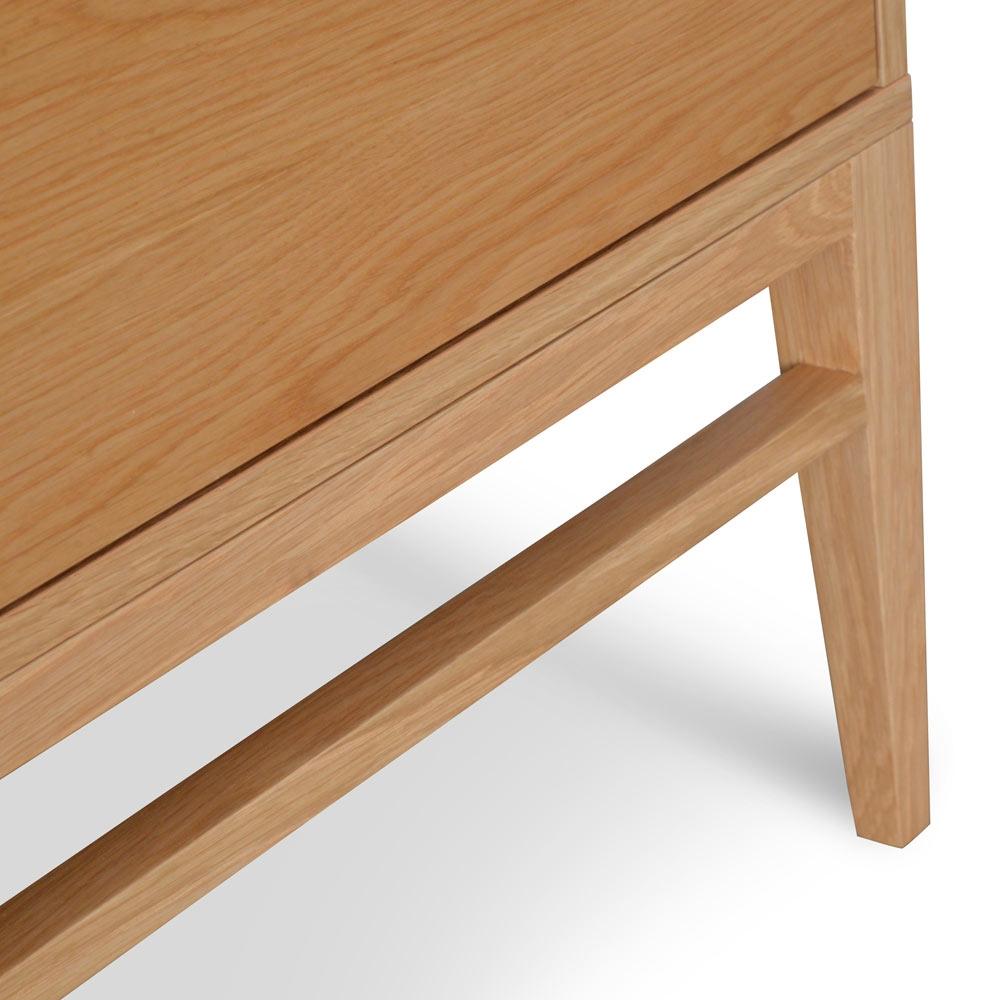 Calibre Furniture Bedside Table Bedside Table - Natural Oak