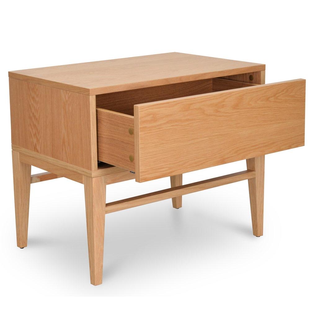 Calibre Furniture Bedside Table Bedside Table - Natural Oak
