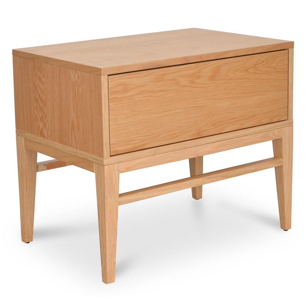 Calibre Furniture Bedside Table Bedside Table - Natural Oak