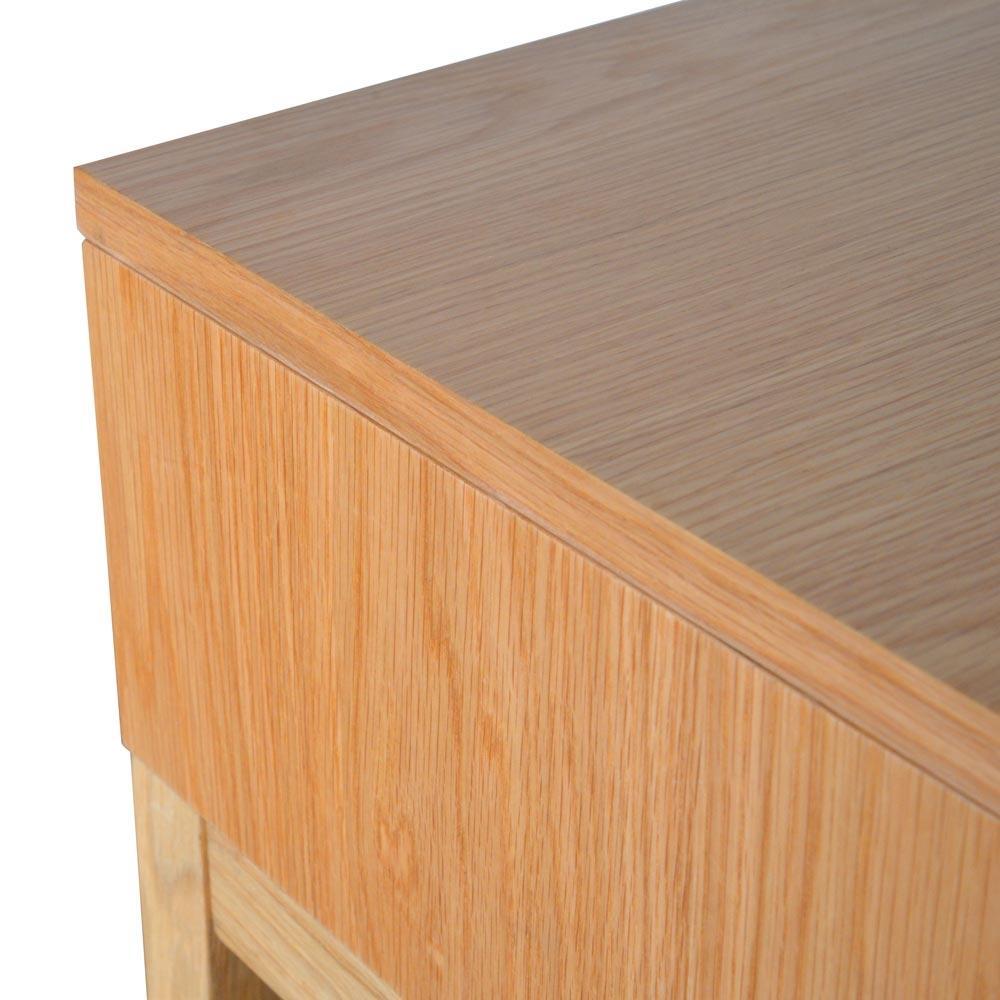 Calibre Furniture Bedside Table Bedside Table - Natural Oak