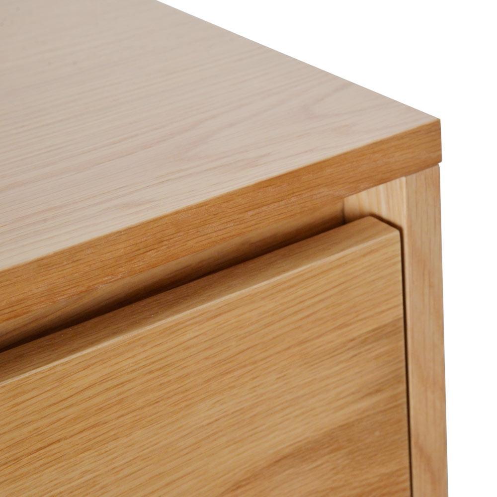 Calibre Furniture Bedside Table Bedside Table - Natural Oak