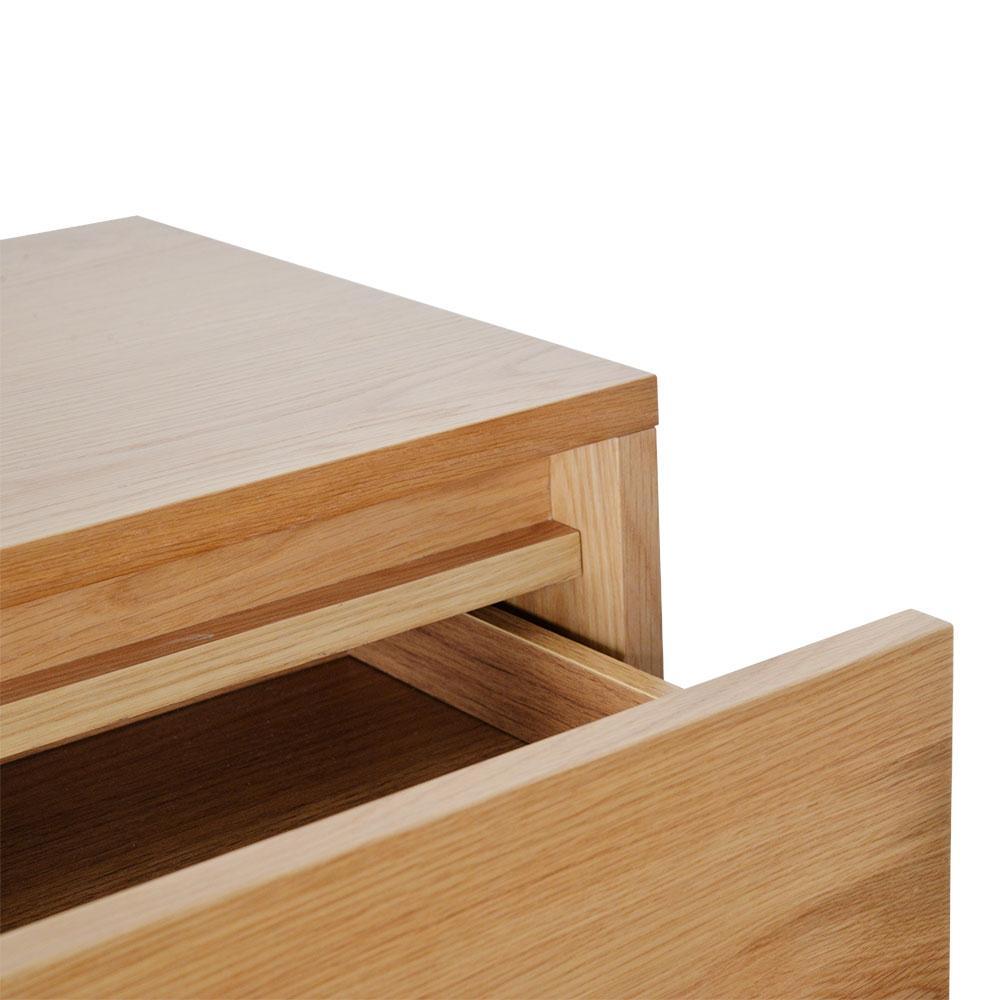 Calibre Furniture Bedside Table Bedside Table - Natural Oak