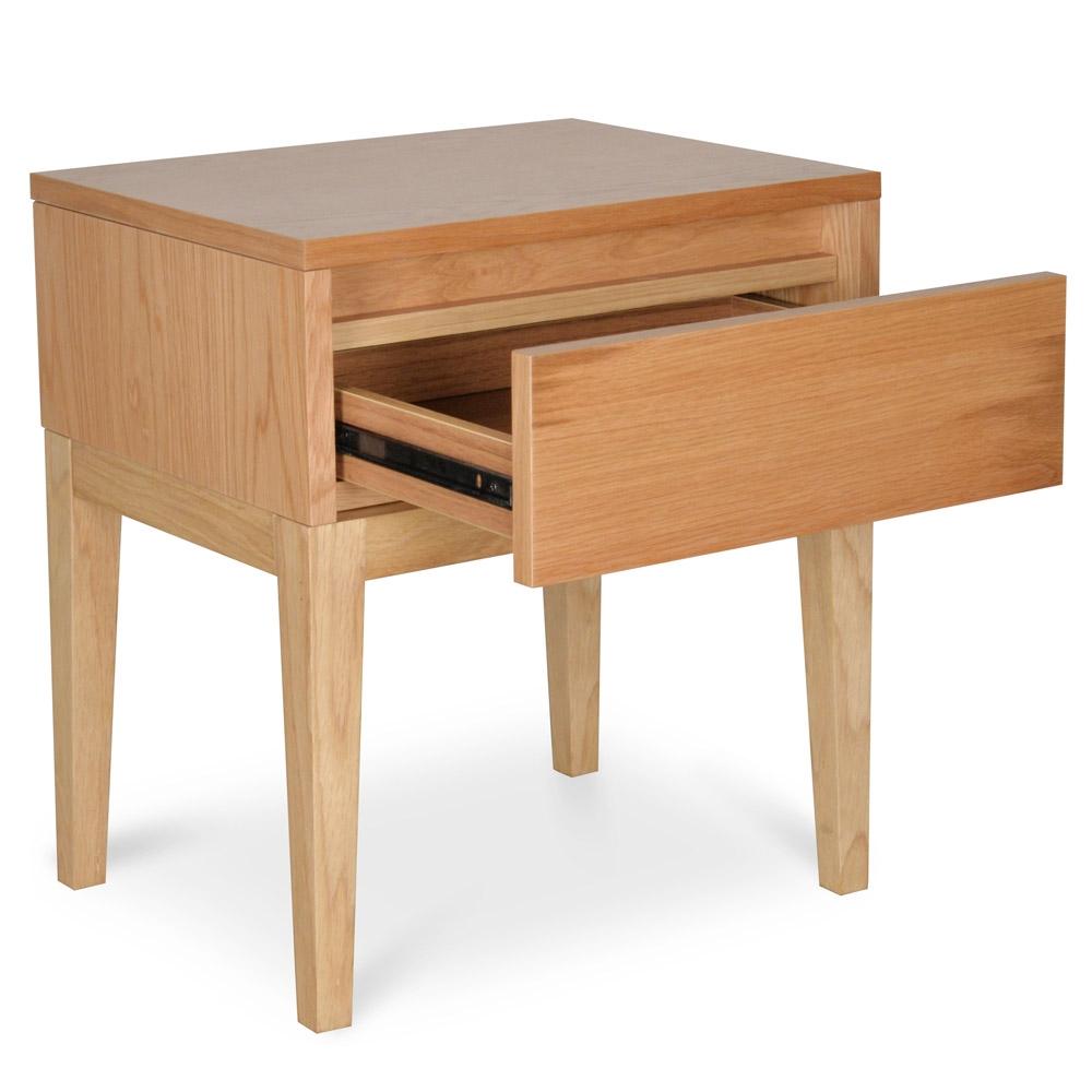 Calibre Furniture Bedside Table Bedside Table - Natural Oak