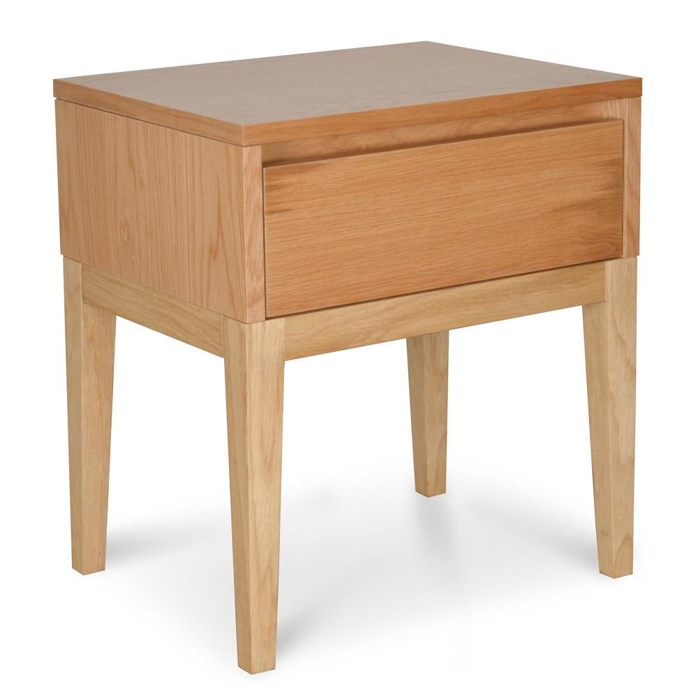 Calibre Furniture Bedside Table Bedside Table - Natural Oak
