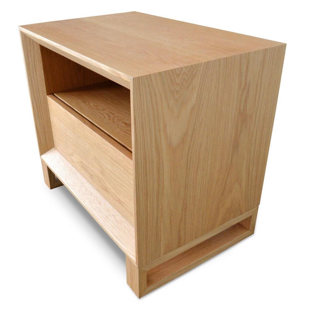 Calibre Furniture Bedside Table Bedside Table - Natural Oak