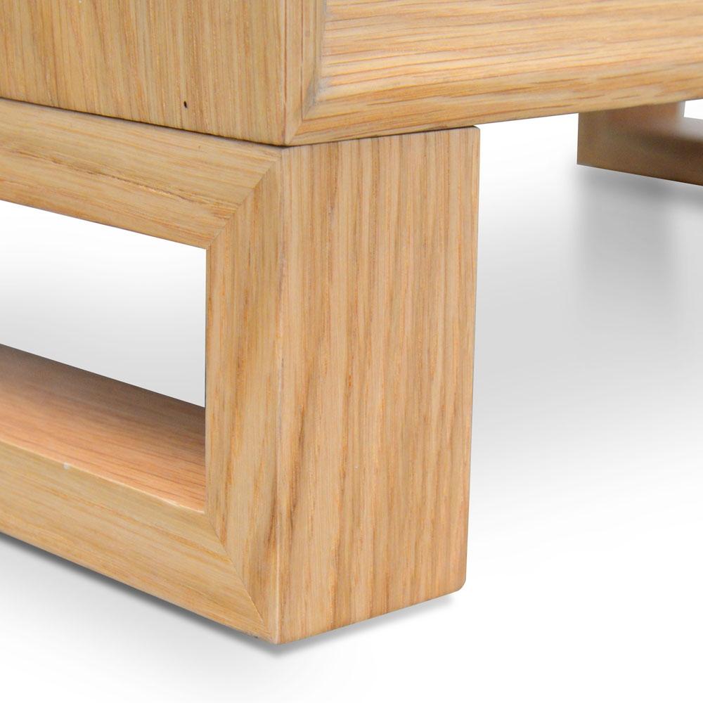 Calibre Furniture Bedside Table Bedside Table - Natural Oak