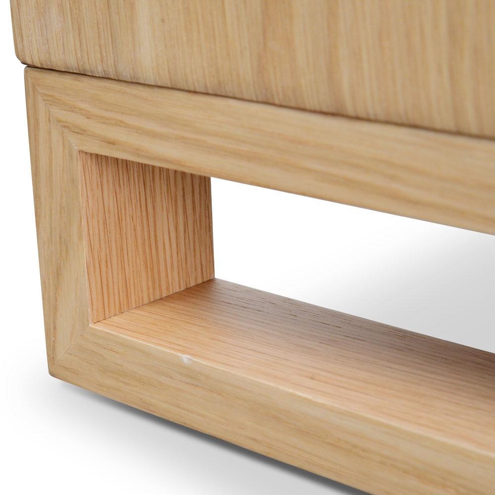 Calibre Furniture Bedside Table Bedside Table - Natural Oak