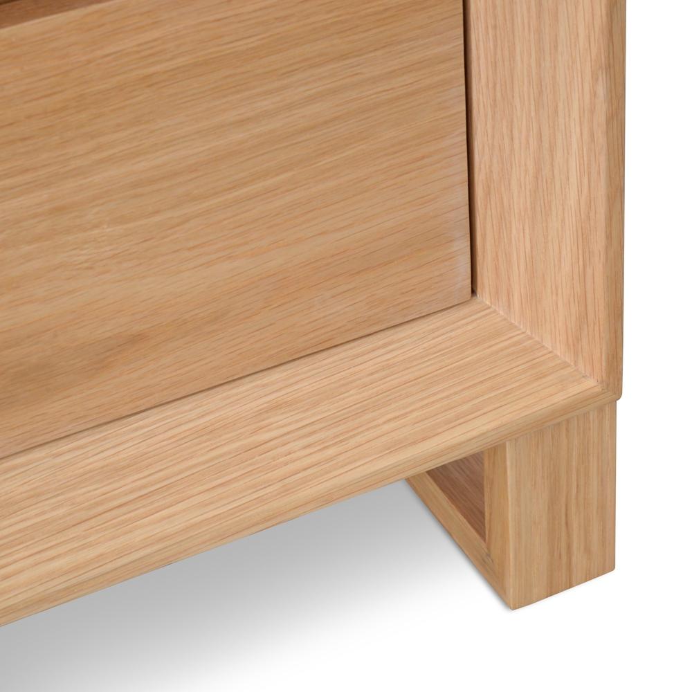 Calibre Furniture Bedside Table Bedside Table - Natural Oak